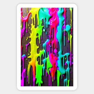 Dripping Paint Sticker